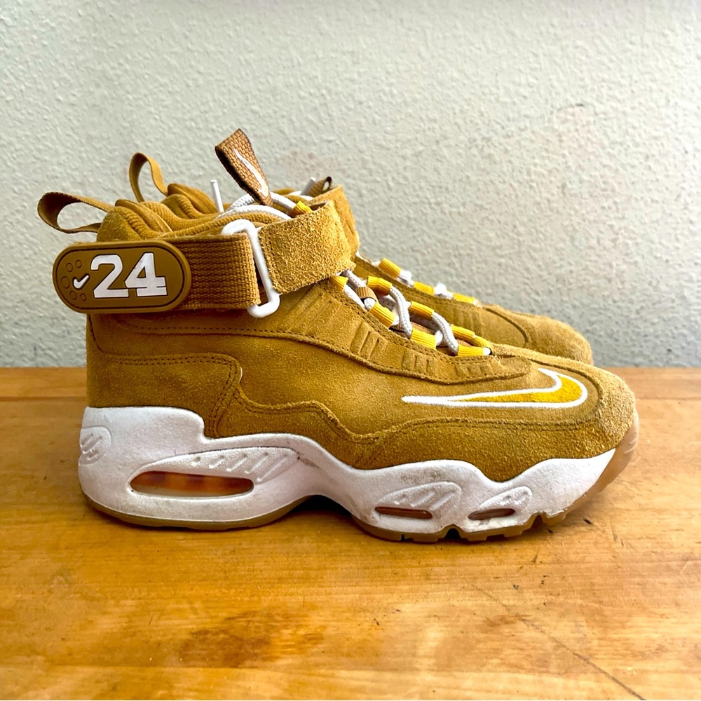 Nike Air Griffey Max 1 Wheat #24 Sneakers Youth Boys Sz 5Y